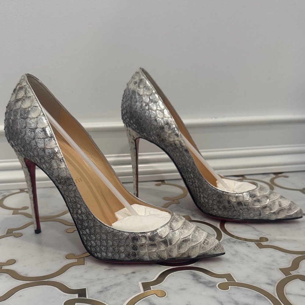 Christian Louboutin Python Pigalle Follies 100mm